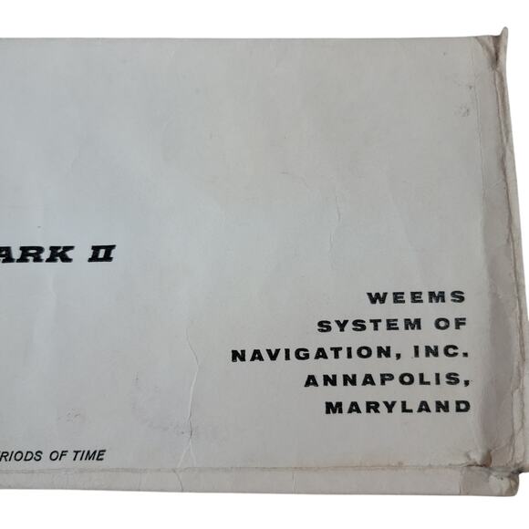 VTG 50s Weems Aircraft Plotter Mark II Instructions Navigation Aeronautical - Picture 8 of 9